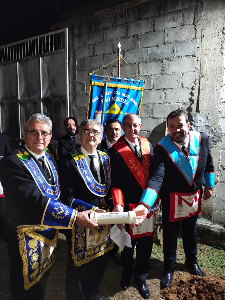 Unidos na Fraternidade: A Sagração da Pedra Fundamental da A.R.L.S. São Miguel nº 141.